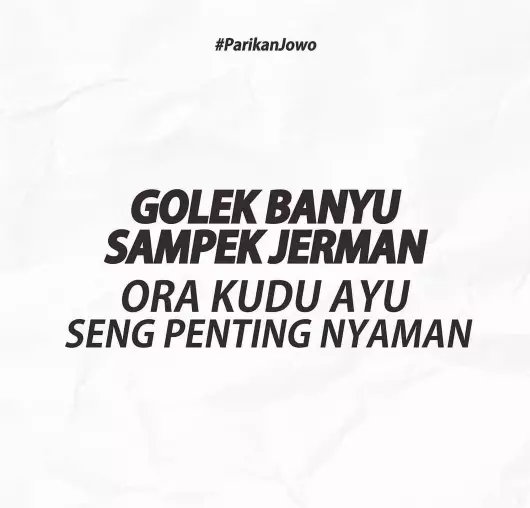 Pantun Jawa baper © 2021 brilio.net