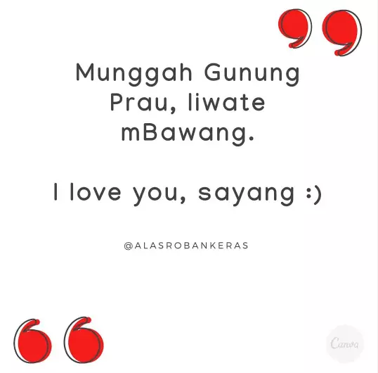 Pantun Jawa baper © 2021 brilio.net