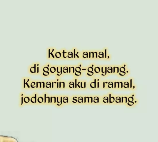 Pantun Jawa baper © 2021 brilio.net