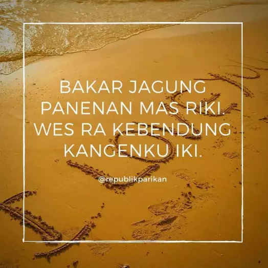 Pantun Jawa baper © 2021 brilio.net