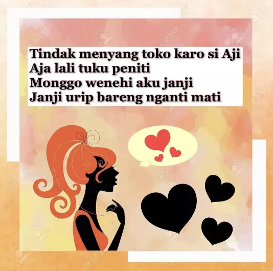 Pantun Jawa baper © 2021 brilio.net