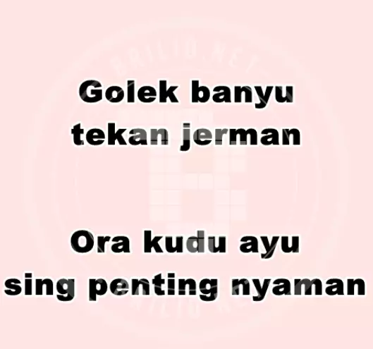 Pantun Jawa baper © 2021 brilio.net