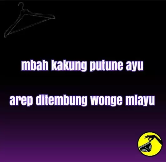 Pantun Jawa baper © 2021 brilio.net