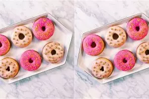 Bikin donat 'cinta' buat Valentine bareng pacar yuk, ini resepnya