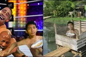 15 Foto editan 'makan bang' masa kecil Young Lex ini kocak abis