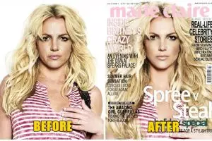 18 Foto seleb asli vs poster, buktikan pesona keren butuh Photoshop