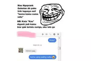Niat ngerjain gebetan, cowok ini malah dapat balasan yang bikin nyesek