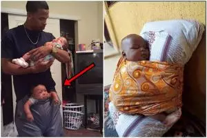 10 Foto tunjukkan kelakuan ayah saat jagain anak, nggak ada matinya