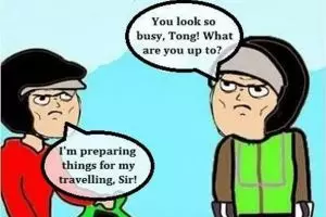 14 Obrolan Si Otong & Pak Polisi pakai Bahasa Inggris ini kocak banget