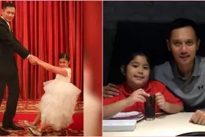 10 Foto kedekatan Agus Yudhoyono dengan sang putri, ayah idaman deh