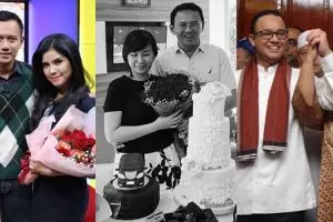 12 Potret kedekatan Cagub-Cawagub DKI Jakarta dengan keluarganya