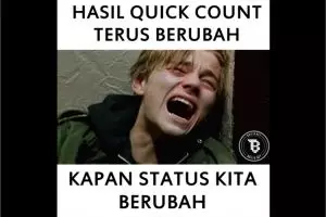 7 Humor 'quick count' bikin suasana Pilkada jadi ceria
