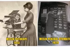 14 Foto teknologi retro buktikan iptek sudah berkembang sejak dulu 