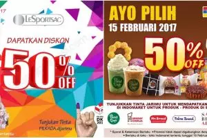 Cuma modal tunjuk jari, kamu bisa dapat banyak diskon di 20 tempat ini