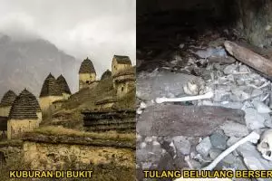 7 Foto pekuburan kuno di Rusia ini misterius banget