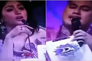 Unggah foto bareng, Dewi Perssik dan Nassar sudah baikan?