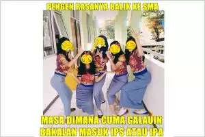 15 Meme suka duka masa SMA ini bikin kamu bernostalgia