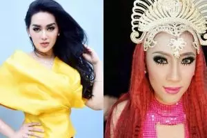 Tiara Dewi 'Syahrini KW' cekcok dengan Dewi Sanca gara-gara ini