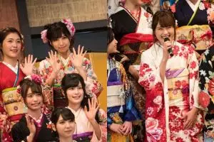 Tak selalu rok mini, begini penampilan anggota AKB48 pakai kimono