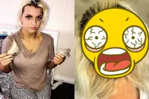 Miris, pengen cantik tapi rambut gadis ini rusak usai ekstensi rambut