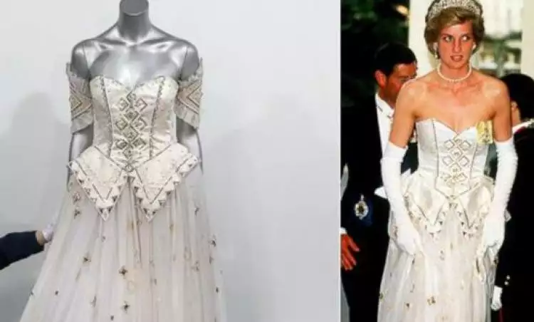 25 Koleksi gaun Putri Diana bakal dipamerkan ke publik
