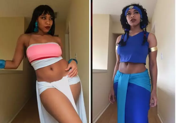 15 Transformasi cosplayer kulit hitam ini hasilnya bikin melongo