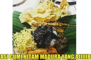Nasi Cumi Hitam Madura Pak Kris, ngehits di Malang sampai Jakarta