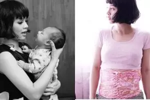 Usai melahirkan, kain bengkung yang dipakai Andien Aisyah jadi viral