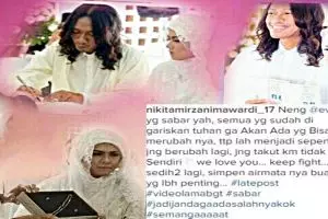 Postingan Nikita Mirzani bikin bingung netizen, Aming-Evelin cerai?