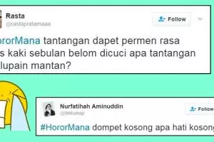 10 Cuitan #HororMana ini bukannya serem malah bikin baper