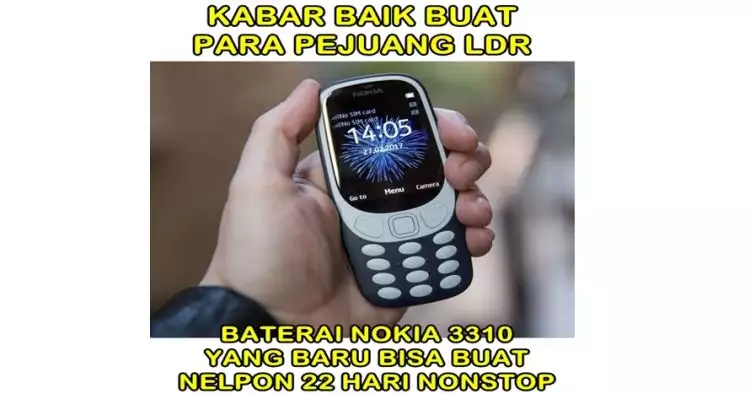 7 Meme kocak ini siap warnai kebangkitan Nokia 3310