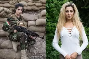 Joanna Palani, sniper cantik yang sudah bunuh 100 anggota ISIS