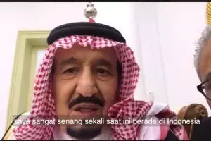 Jamu Raja Salman, Presiden Jokowi sempat ajak nge-vlog bareng