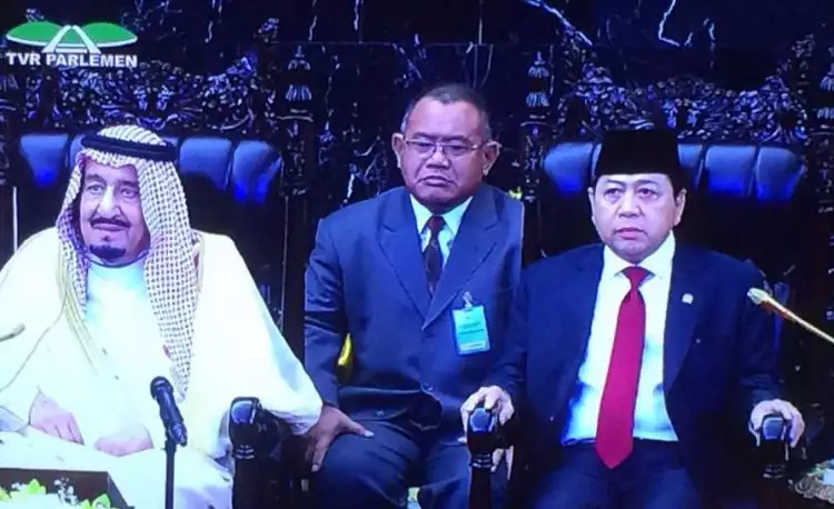 Raja Salman dan rombongan ke DPR, para pegawai terpesona Pangeran Arab