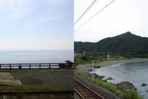 10 Stasiun Jepang yang letaknya di tepi laut, Instagramable juga lho