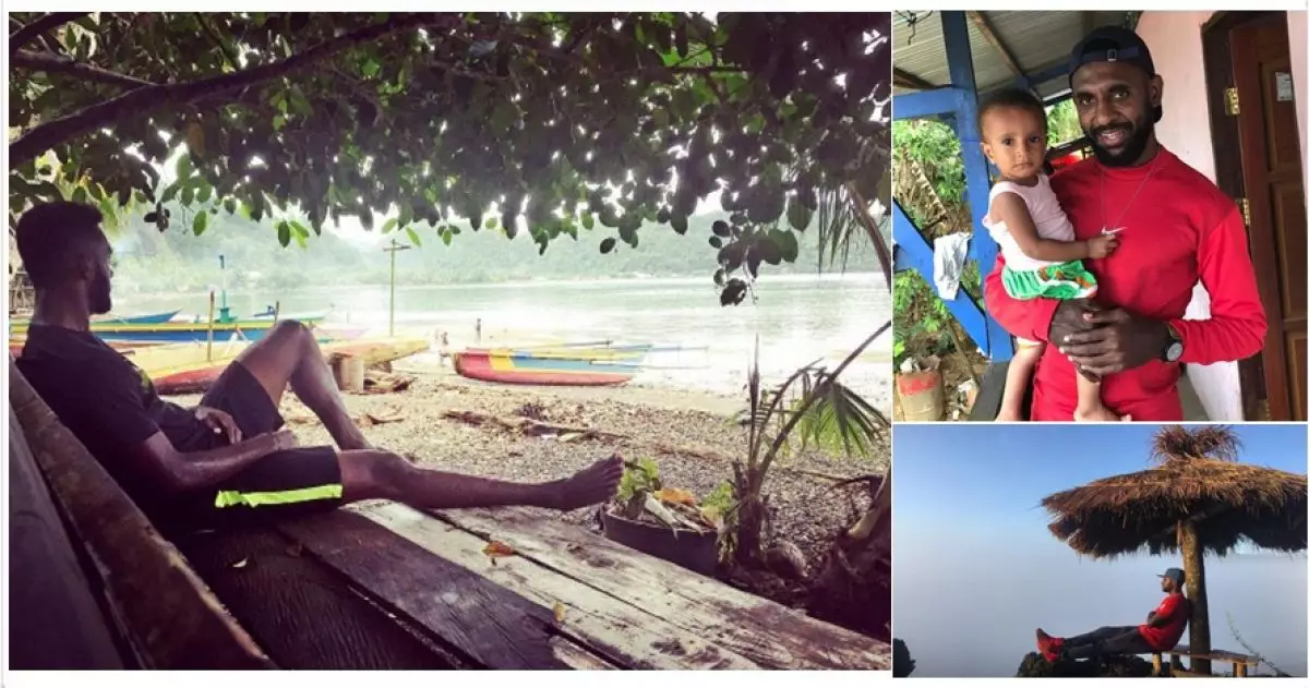 10 Potret kesederhanaan Yanto Basna ketika di kampung halaman 