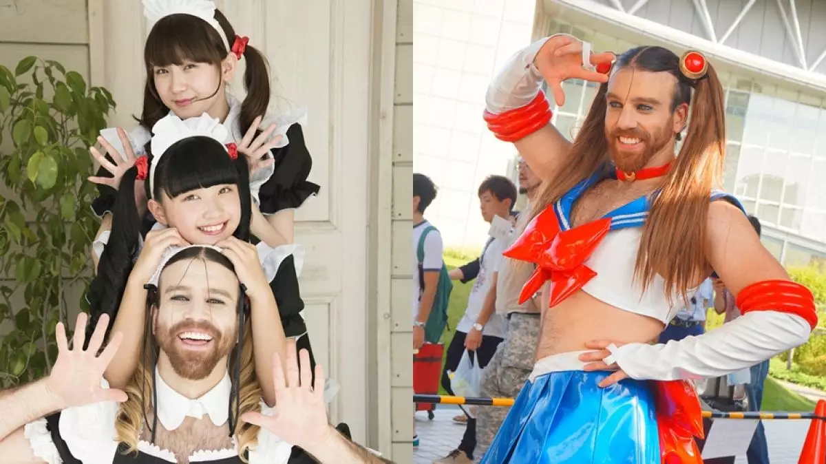 Ladybeard, cowok macho nan melambai yang jago nyanyi & dance di Jepang