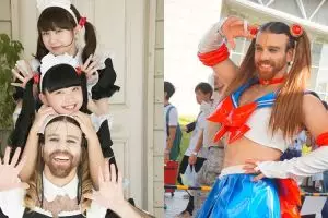 Ladybeard, cowok macho nan melambai yang jago nyanyi & dance di Jepang