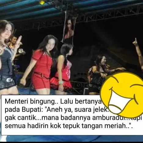 Cerita 'konser dangdut dan pak menteri' ini endingnya bikin ngakak