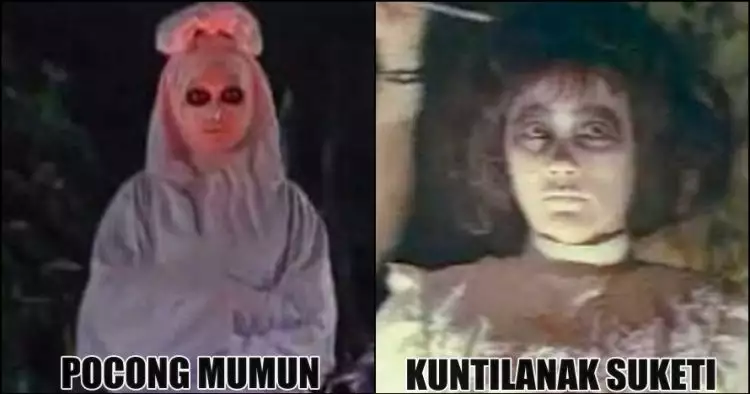 5 Ikon hantu paling legendaris di film Indonesia, siapa paling serem?