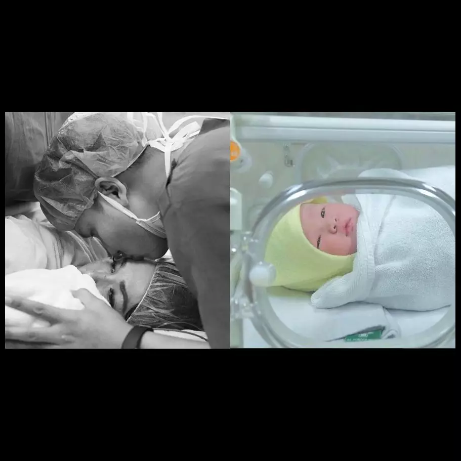 Anak kedua Andhika dan Ussy sudah lahir, diberi nama Sheva Elmira