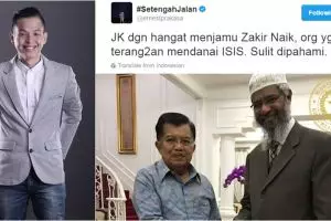 Kicauan Ernest Prakasa soal Zakir Naik ini tuai hujatan netizen, duh!