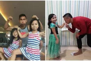 10 Potret mesra bintang PSM Makassar Zulkifli Syukur bareng keluarga