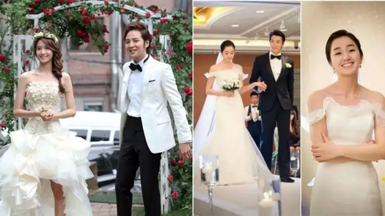 12 Inspirasi gaun pengantin yang muncul di K-Drama ini bisa kamu coba
