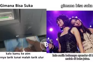 13 Meme 'gimana bisa suka' ini bikin tersenyum kecut