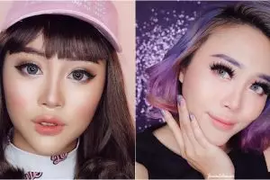 10 Foto Janine Intansari, beauty vlogger yang hobi ganti warna rambut