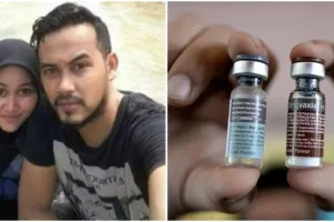 Dituntut 12 tahun penjara, produsen vaksin palsu nangis histeris