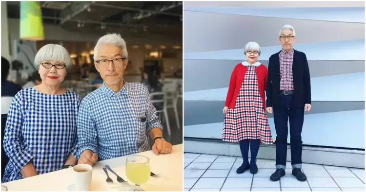 37 Tahun menikah, pasangan ini selalu memakai pakaian couple