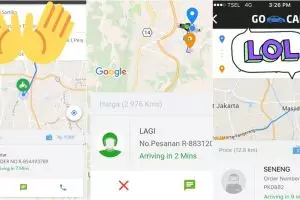 13 Nama driver ojek online unik, jadi pengen langganan deh