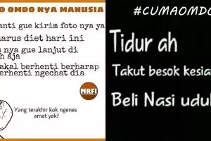 10 Meme lucu 'macam-macam omdo' ini kocaknya bikin baper